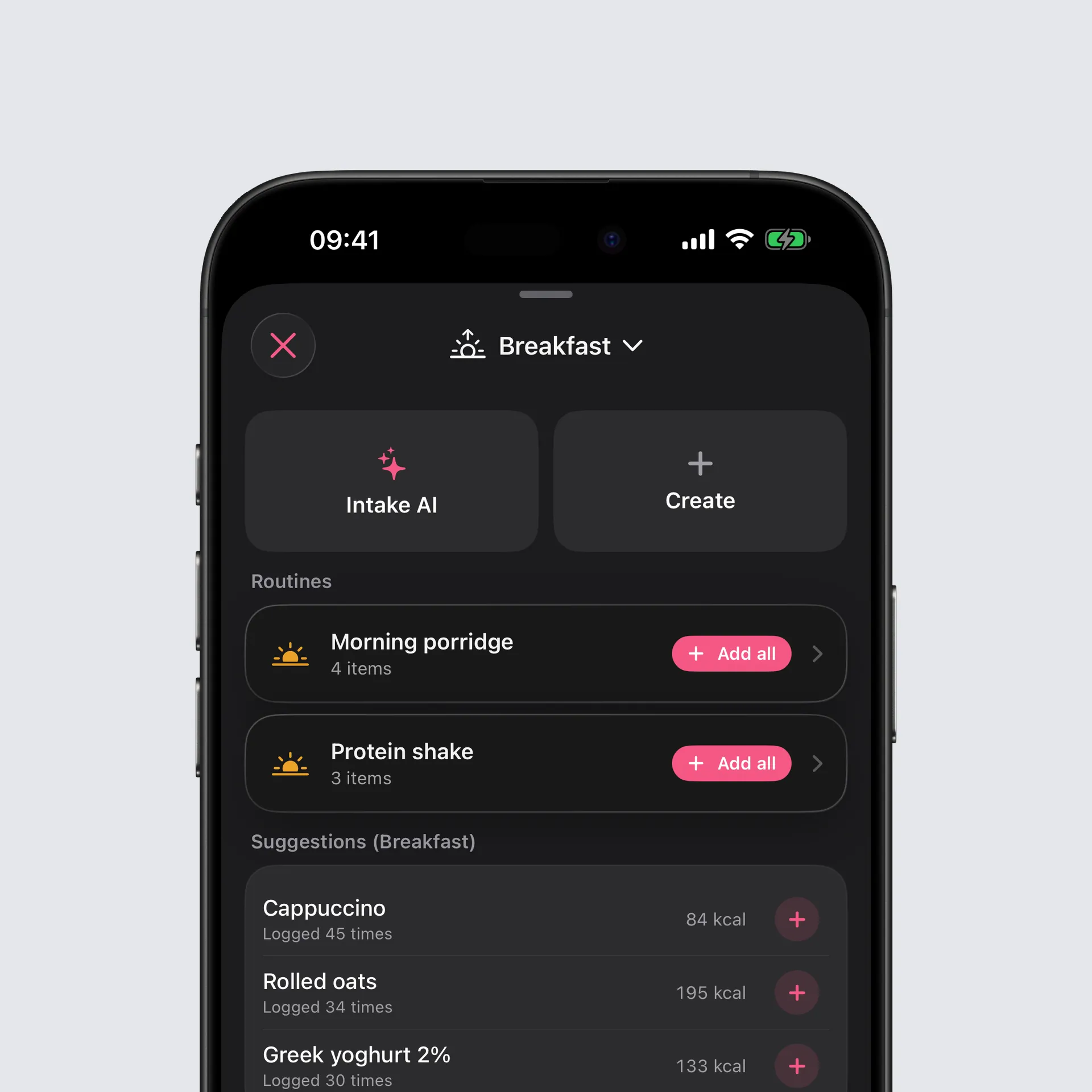 add food